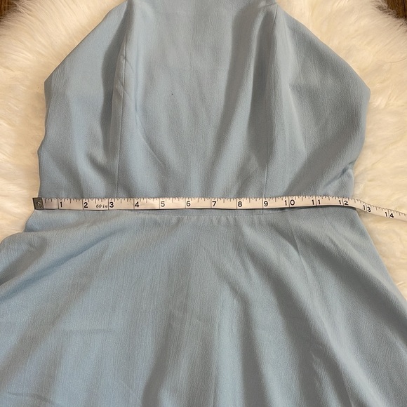 Lulus Call to Charms Light Blue Skater Dress Size XS - Picture 9 of 11